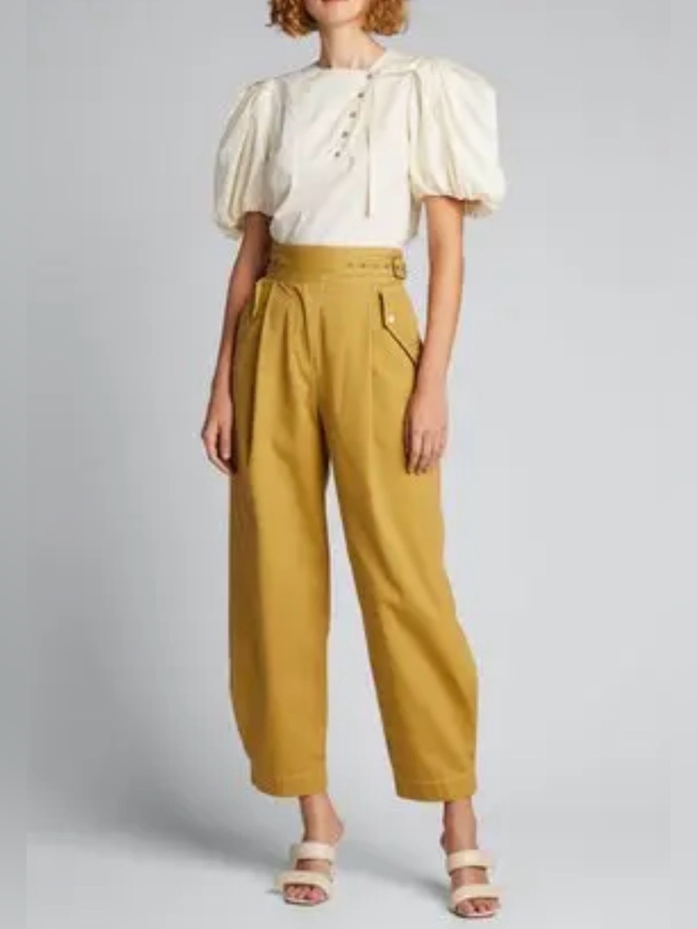 Ulla Johnson Elise Puff Sleeve Cotton Top
Sz: 0